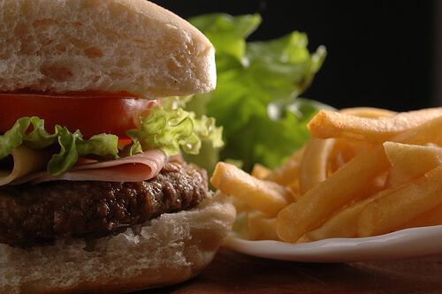 脂肪分の多い食べ物