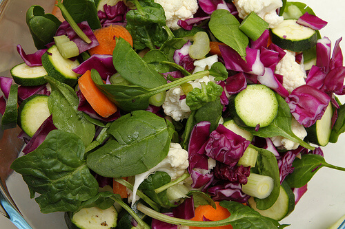 赤キャベツのさらだ