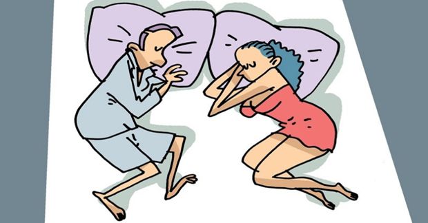 寝る2人その3