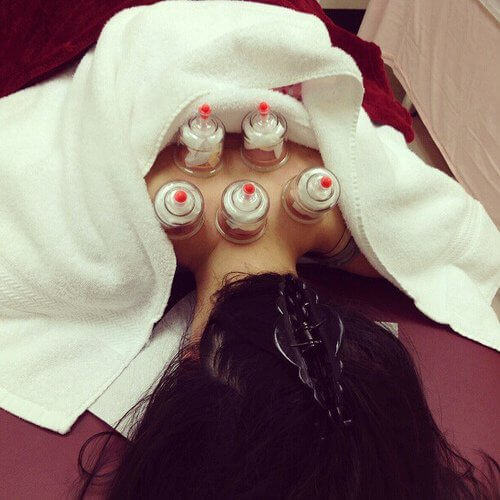 吸引カップマッサージ