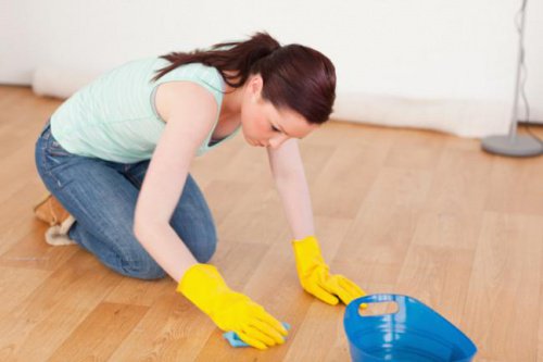 床をきれいにする方法