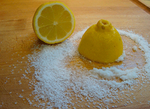 レモンと塩
