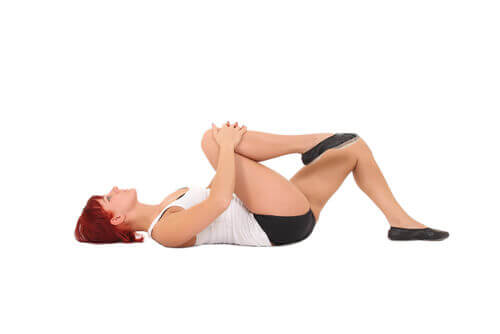 Knees-to-chest