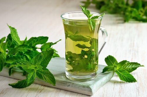 ミント茶