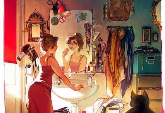woman-getting-ready
