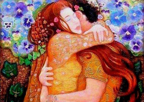 心を癒す愛する人とのハグ