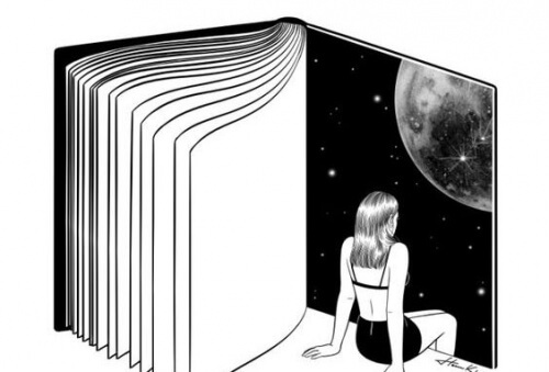 読書をする女性