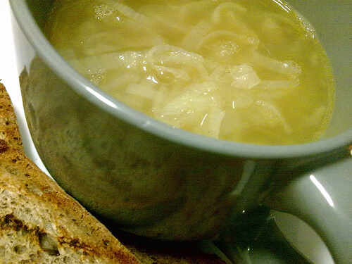 玉ねぎスープ
