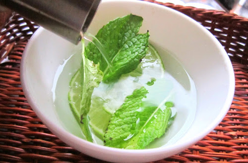 タンポポとミント茶