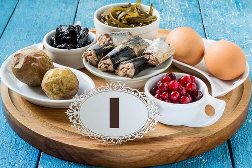 ヨウ素を含む食品