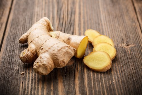 pieces of ginger