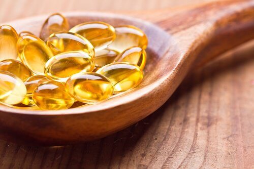 Vitamin E oil capsule