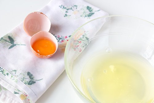 Separated egg