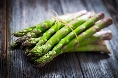 A bunch of asparagus