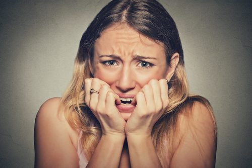stressed woman