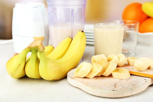 bananas in kitchen