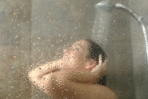 熱いお湯