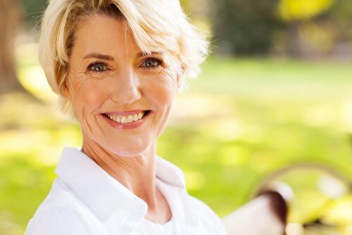 smiling woman