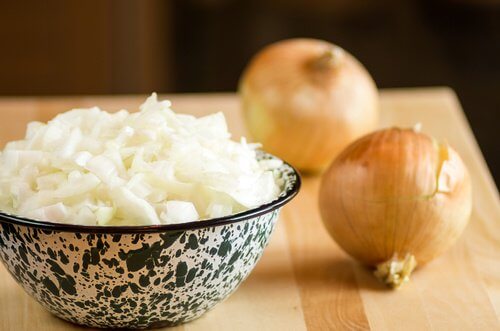 fine pieces of onion