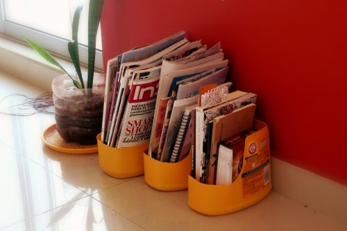 ペットボトルマガジンラック