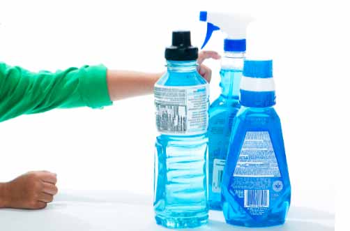 プラスチックの容器