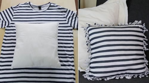 コットンTシャツクッション