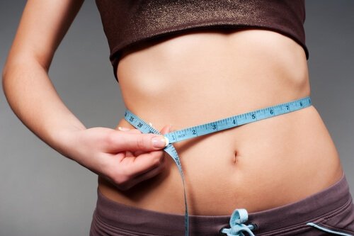 ウエストの計測 ウエスト矯正ベルト