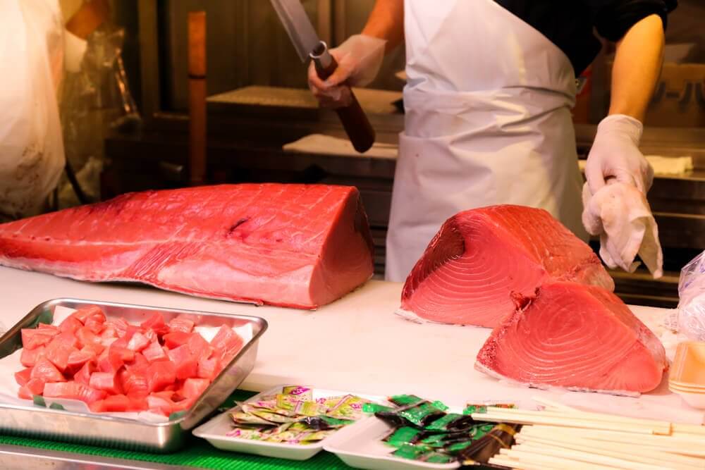 マグロの解体