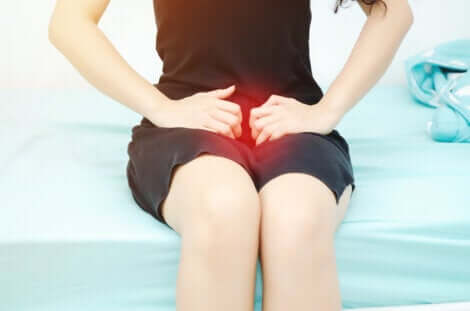 膣真菌症の女性