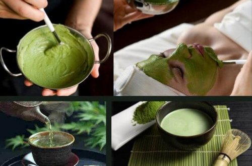 緑茶マスク