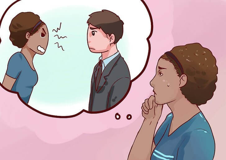 思い返す女性 許し