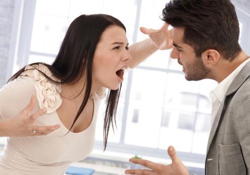 激しい口論