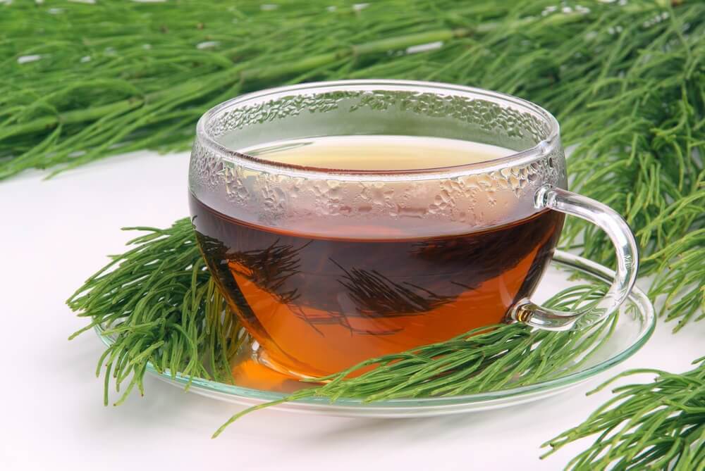 お茶を使った湿布