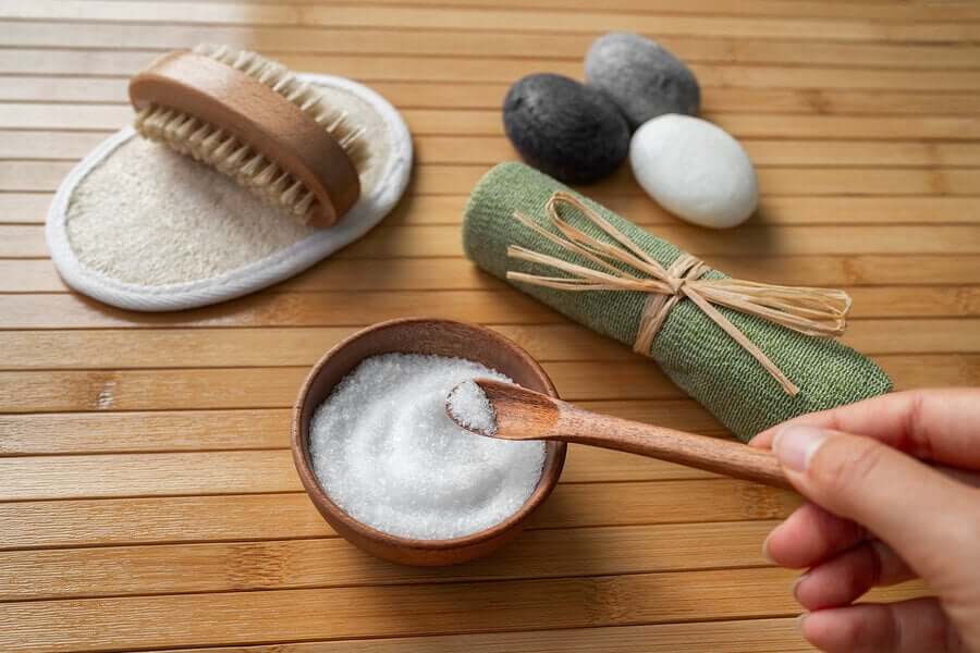 洗濯に塩