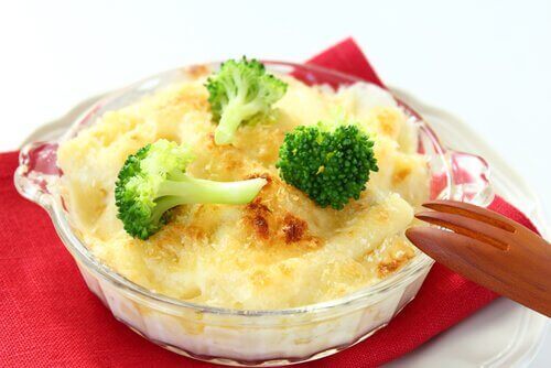 ブロッコリーのチーズ焼き
