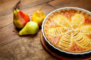 ヘルシーなデザート:洋梨パイの作り方