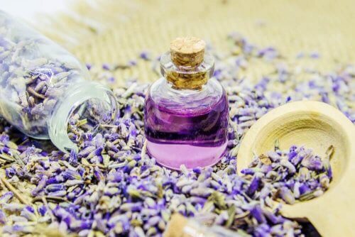 ラベンダーの香りのする芳香剤