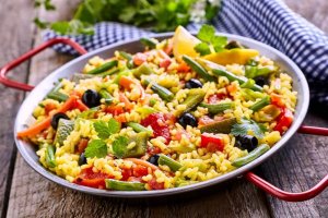 低カロリー!ベジタリアン・パエリアの作り方
