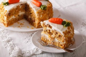脂肪分ゼロの美味しいキャロットケーキ