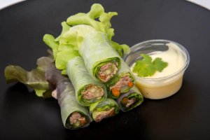 野菜とフルーツで作るおいしいレタスラップ3種