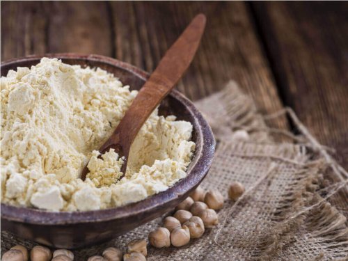 ひよこ豆の粉 全粒小麦粉で作るおいしいかぼちゃケーキ