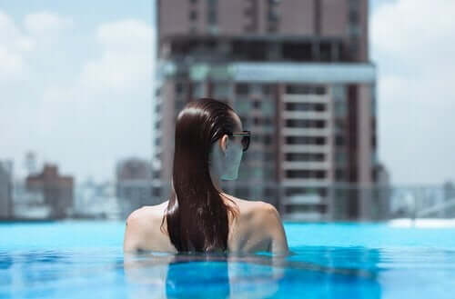 水への恐怖心を克服する