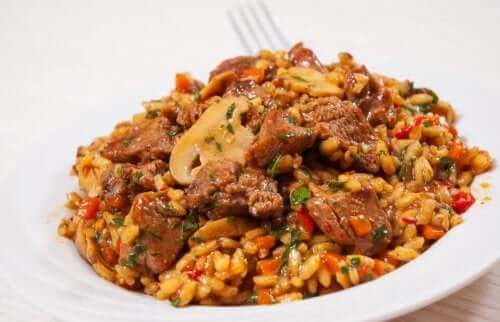 甘酢チキンライス