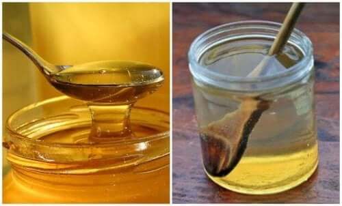 喉の痛みを和らげるハチミツ湯