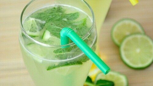 ミントを使った飲み物