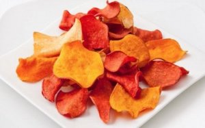 ナスチップスと野菜チップスの作り方