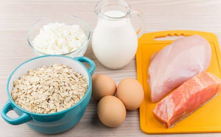 タンパク質を豊富に含む食品