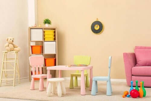 子供部屋のインテリアデザイン：家具を選ぶ方法　ミニマリスト