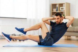 自宅でできる腹筋トレーニングルーチン