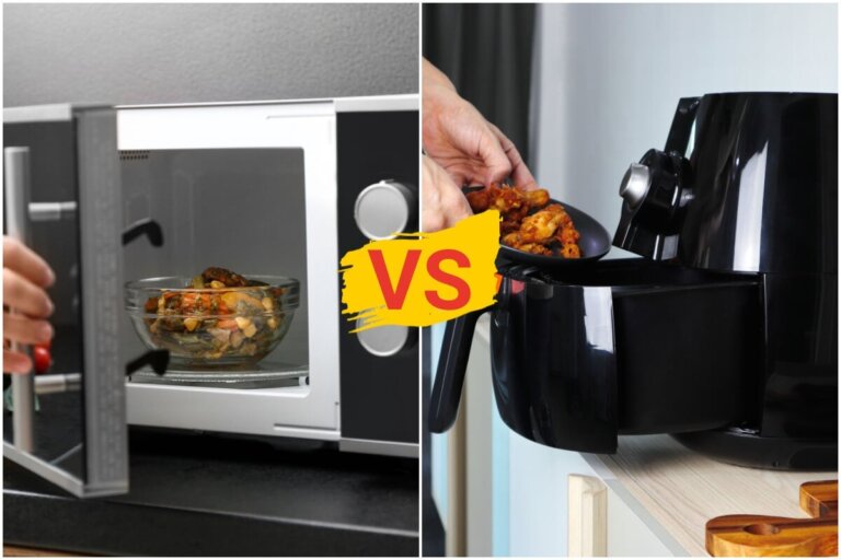 【エアフライヤーと電子レンジ】食品を加熱するならどちらが健康的?
